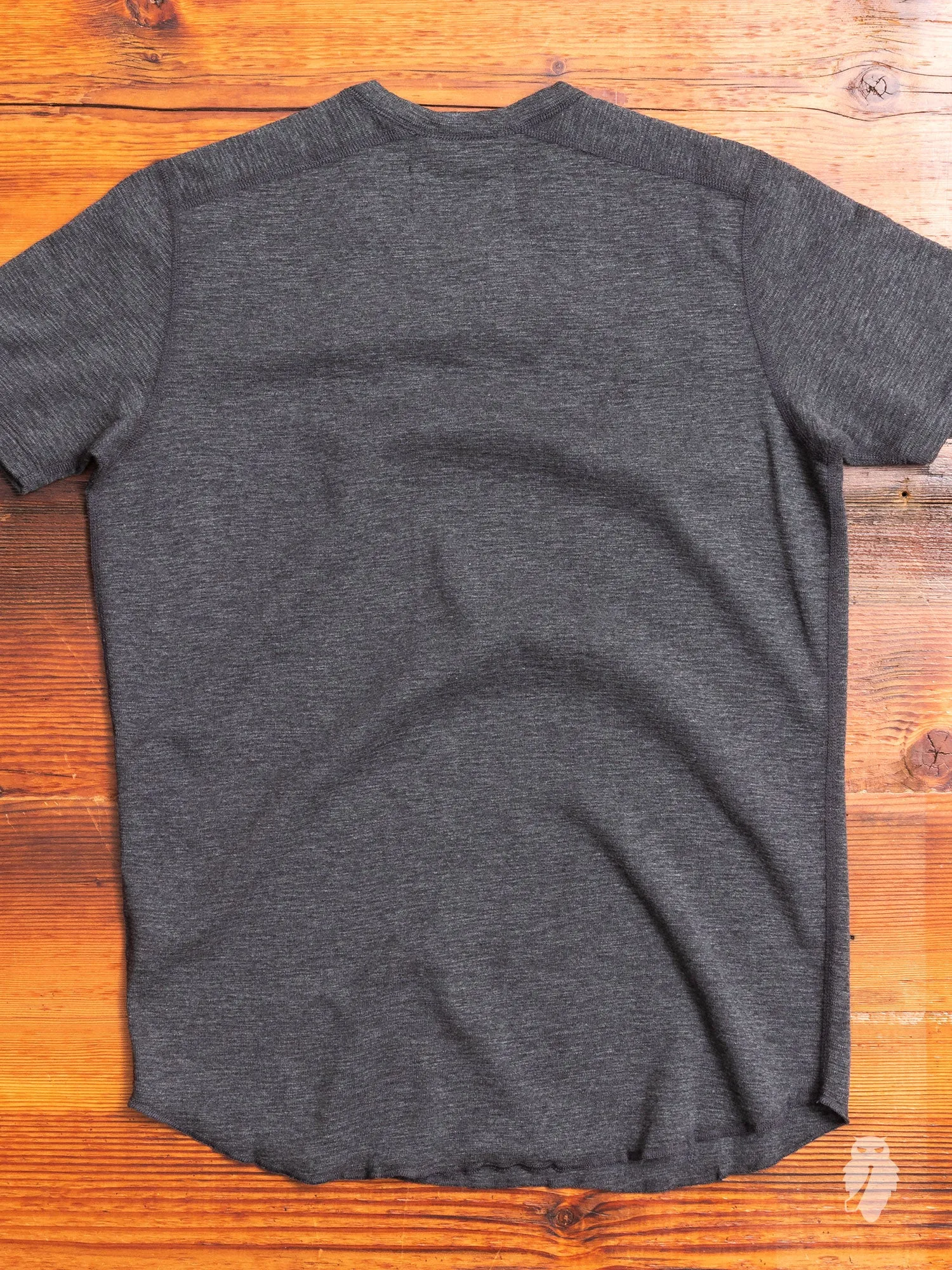 1x1 Slub T-Shirt in Heather Charcoal