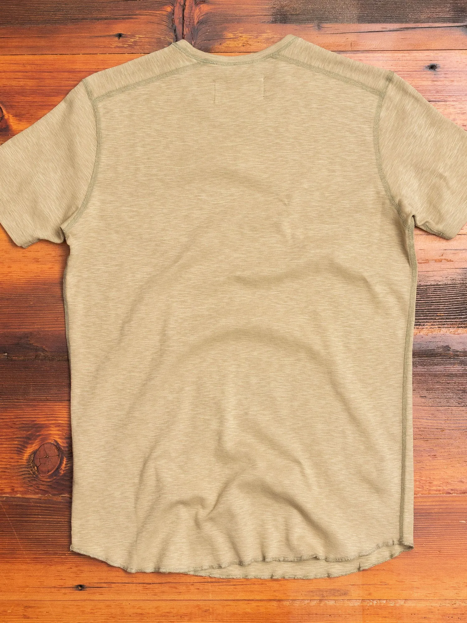 1x1 Slub T-Shirt in Moss