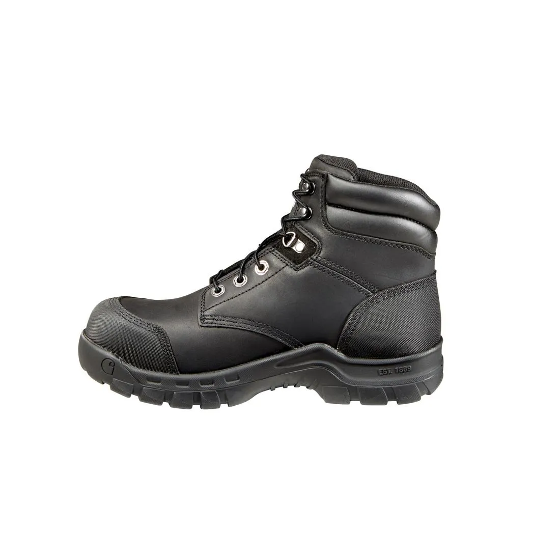 6" Rugged Flex Waterproof PR Composite Toe Work Boot Black