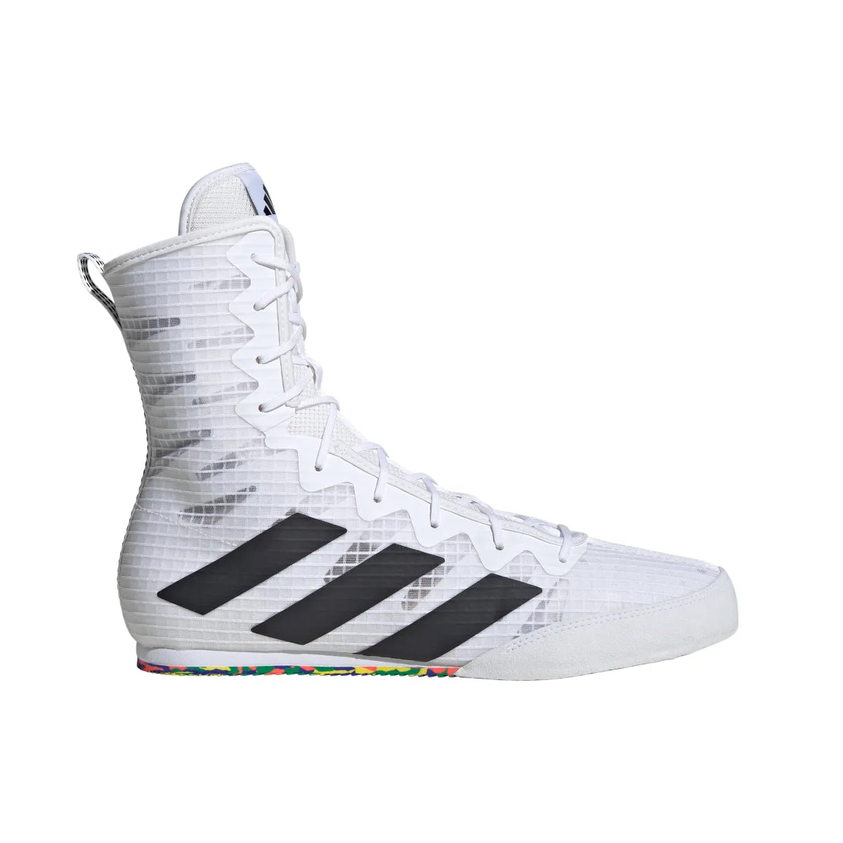 Adidas Box Hog 4 Boxing Boots White