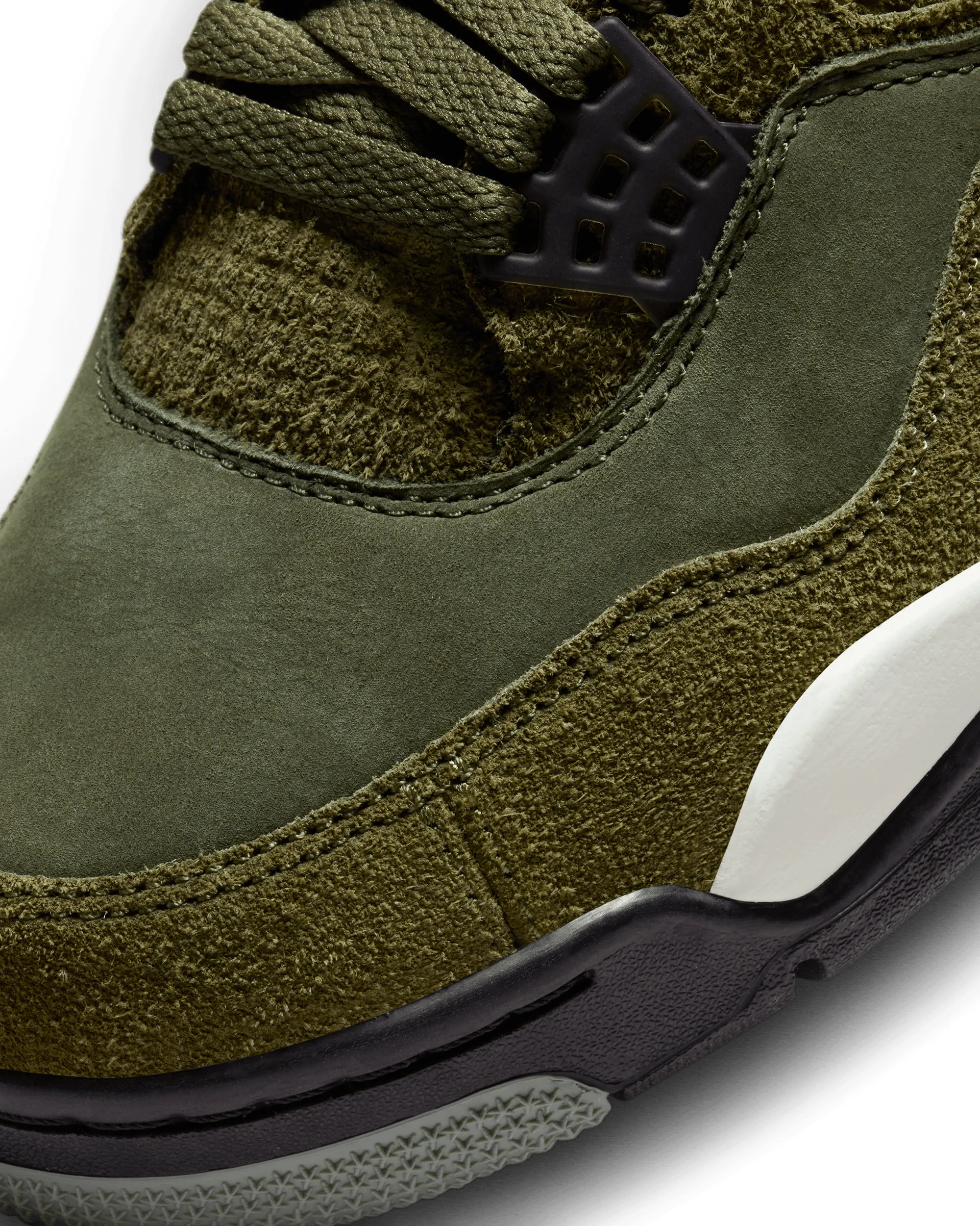 Air Jordan 4 Retro Se Craft - Medium Olive / Pale Vanilla-Cargo Khaki