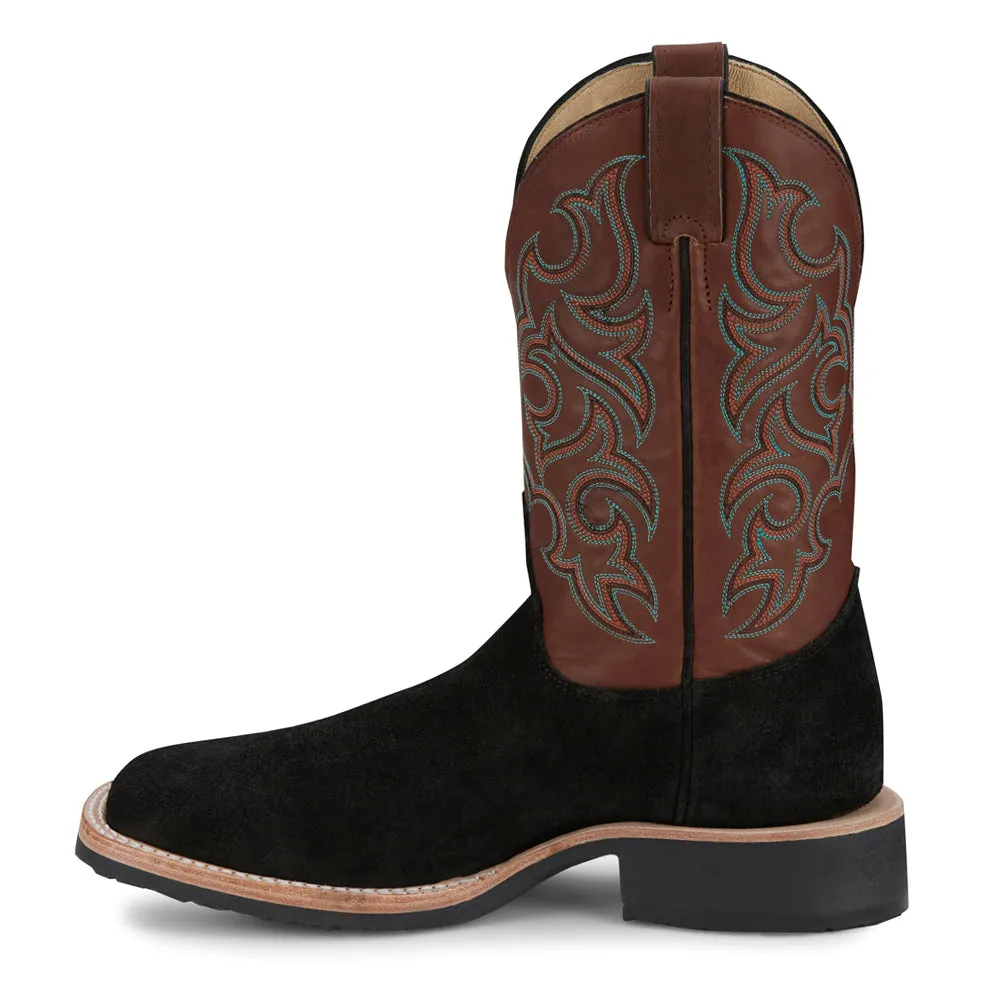 Alamo Wide Square Toe Cowboy Boots