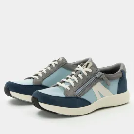 Alegria Women's Eazeer Sneaker in Tempest Blue