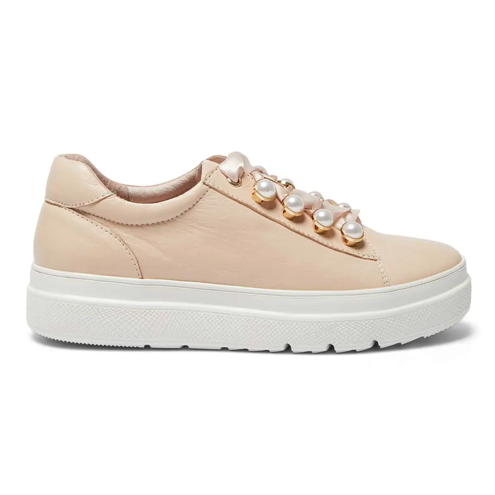 Bant Sneaker in Blush Leather