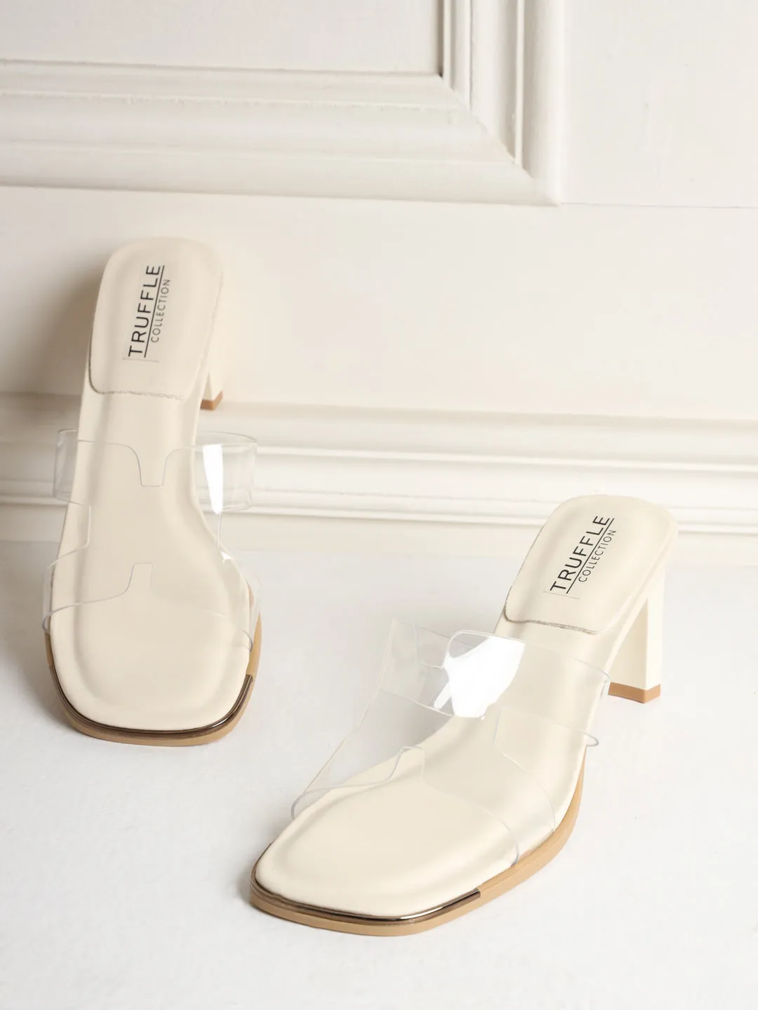 Beige PU Block Sandals (TC-RS3648-BEIG)