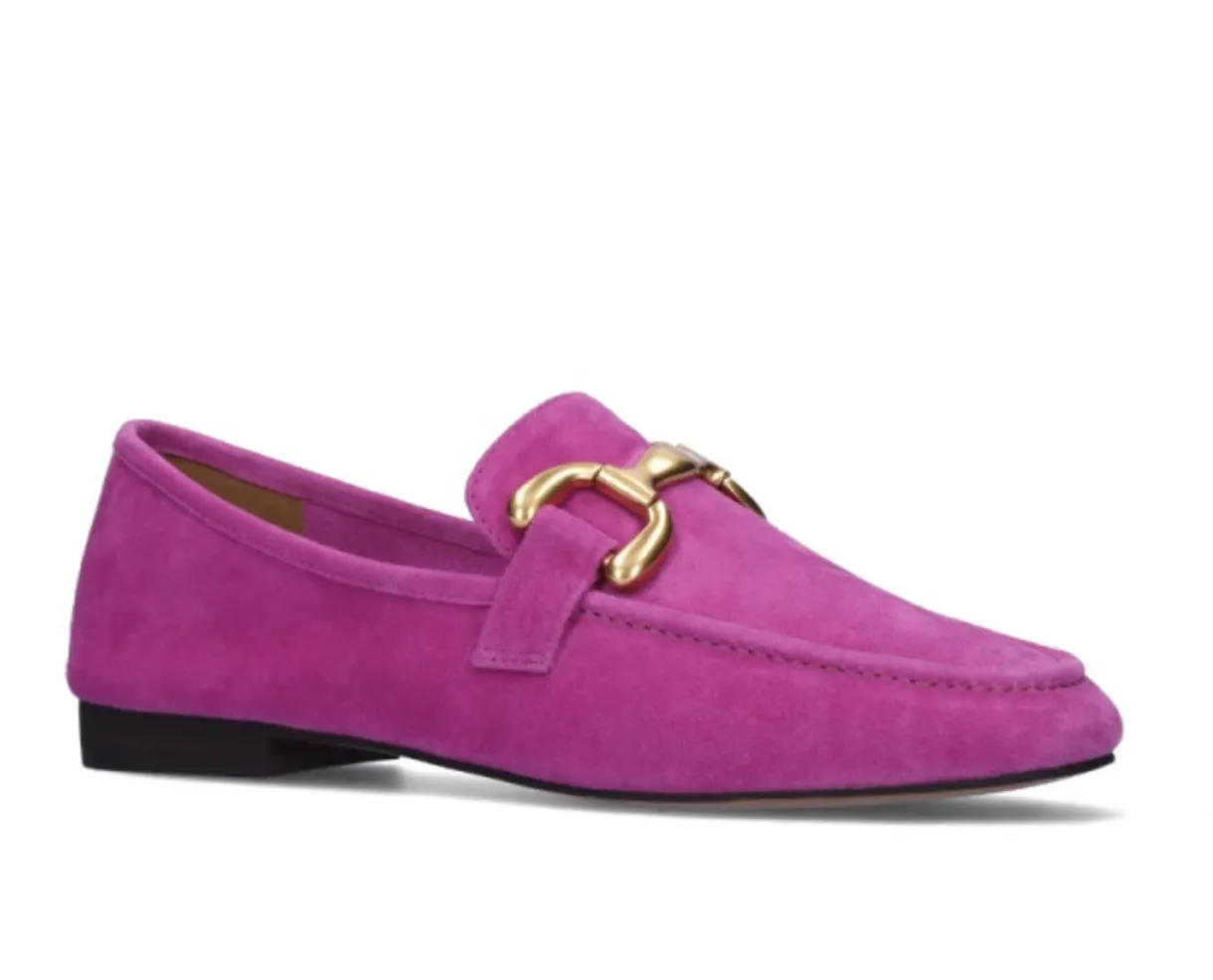 Bibi Lou Zagreb Morado Suede Loafers