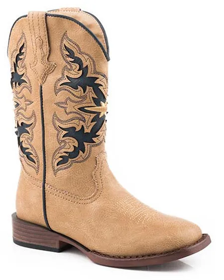 Big Kids' Amos Western Boots