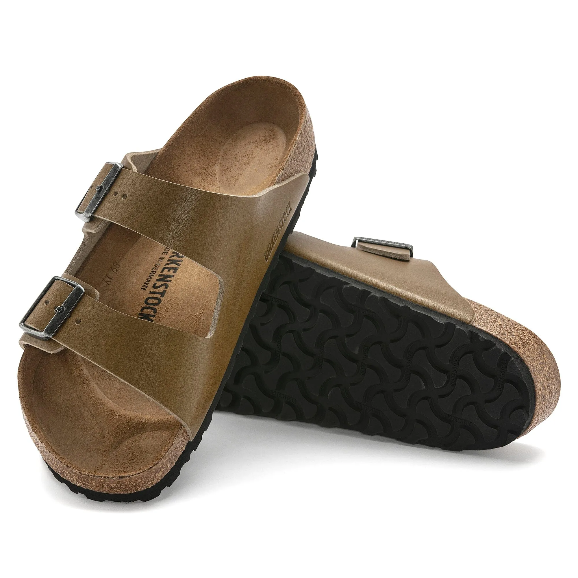 BIRKENSTOCK ARIZONA NATURAL LEATHER