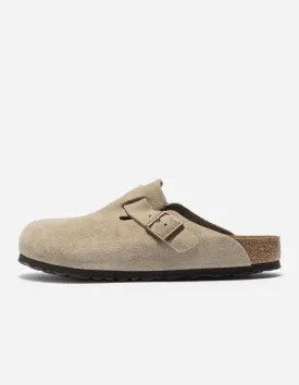 Birkenstock Boston SFB Suede Taupe