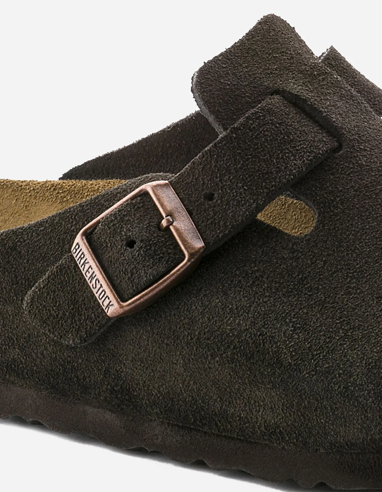 Birkenstock Boston SFB Suede VL Mocha