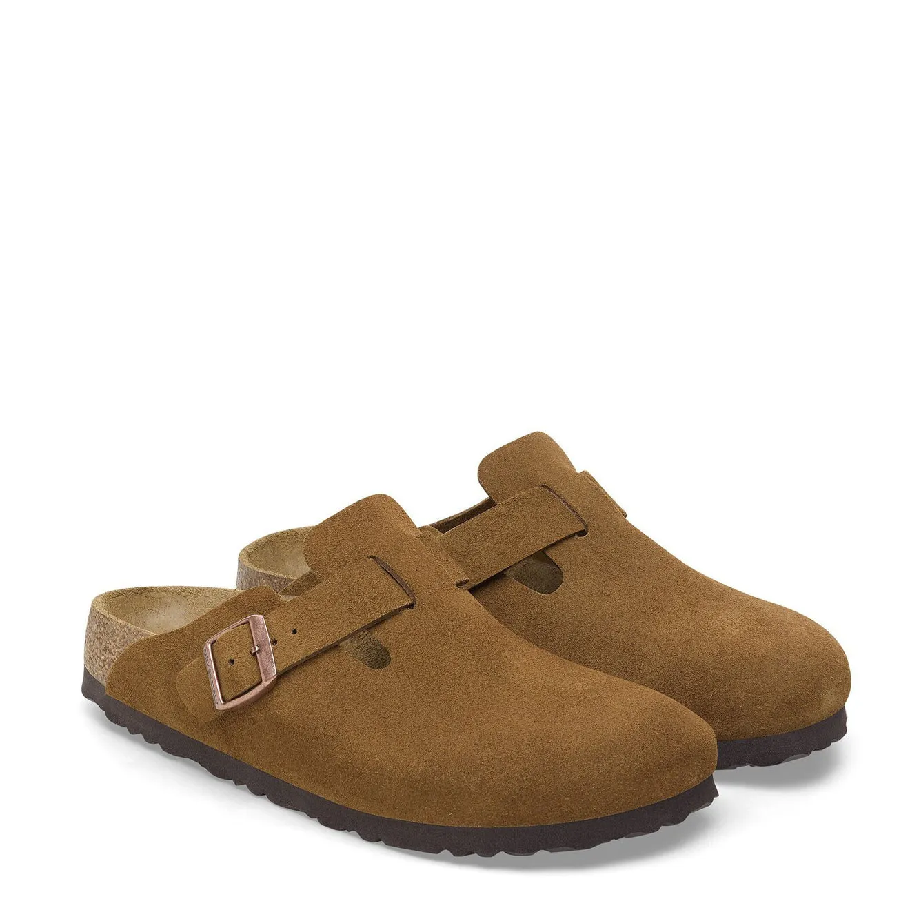 Birkenstock Boston Suede Leather Mink