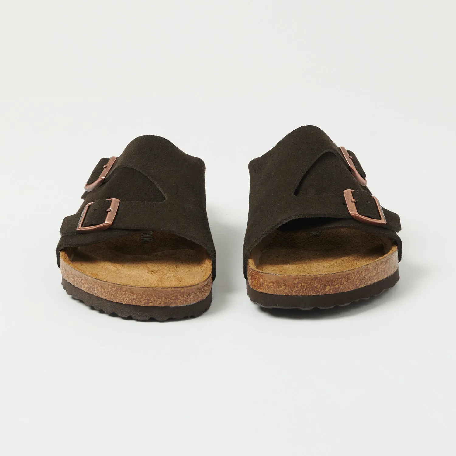 Birkenstock Zürich Suede Leather Sandal - Mocha