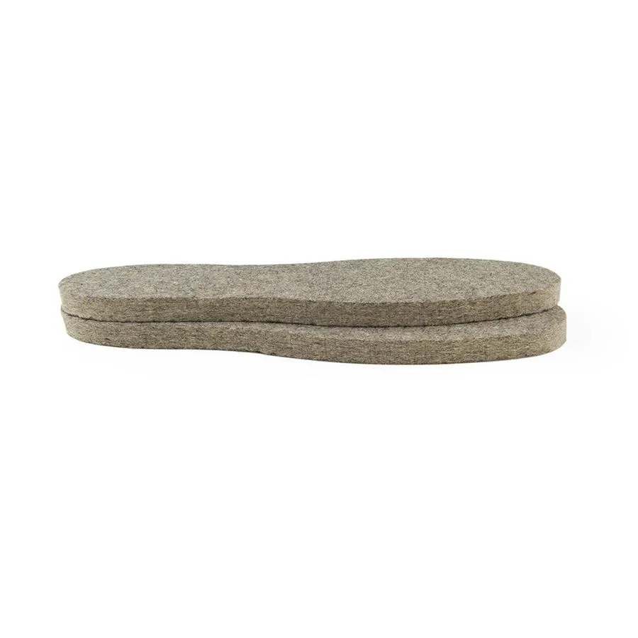 Brand Felt Wool 13 MM Insole Grey