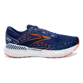 Brooks Glycerin GTS 20 - Blue Depths - Palace Blue - Orange