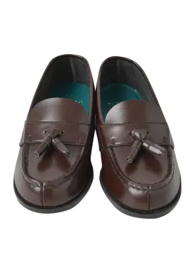 Brown Tassel Loafers