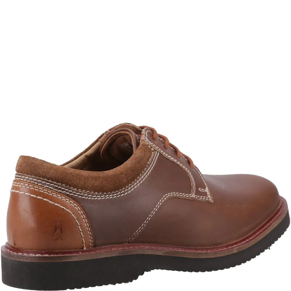 Brown Wheeler Lace-Up Shoes