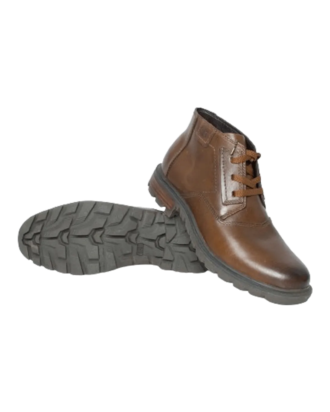 CATERPILLAR LEATHER Stats Brown Boot