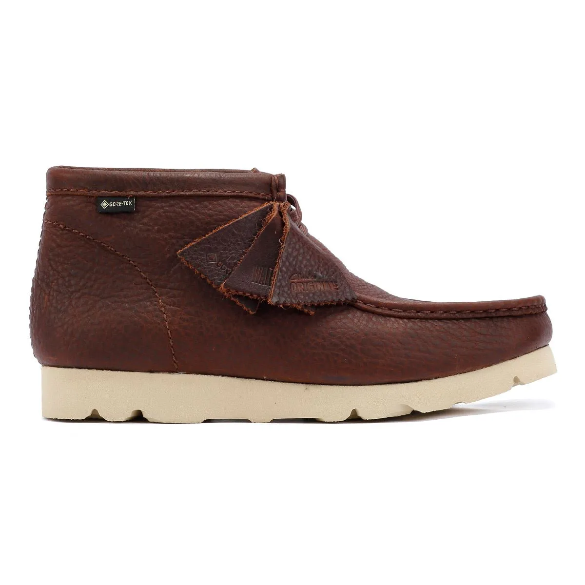 Clarks Originals Wallabee GTX Leather Men's Tan Boots