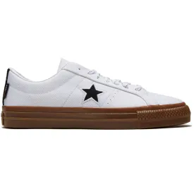 Converse CONS - One Star Pro Cordura Canvas Ox (White/Black)