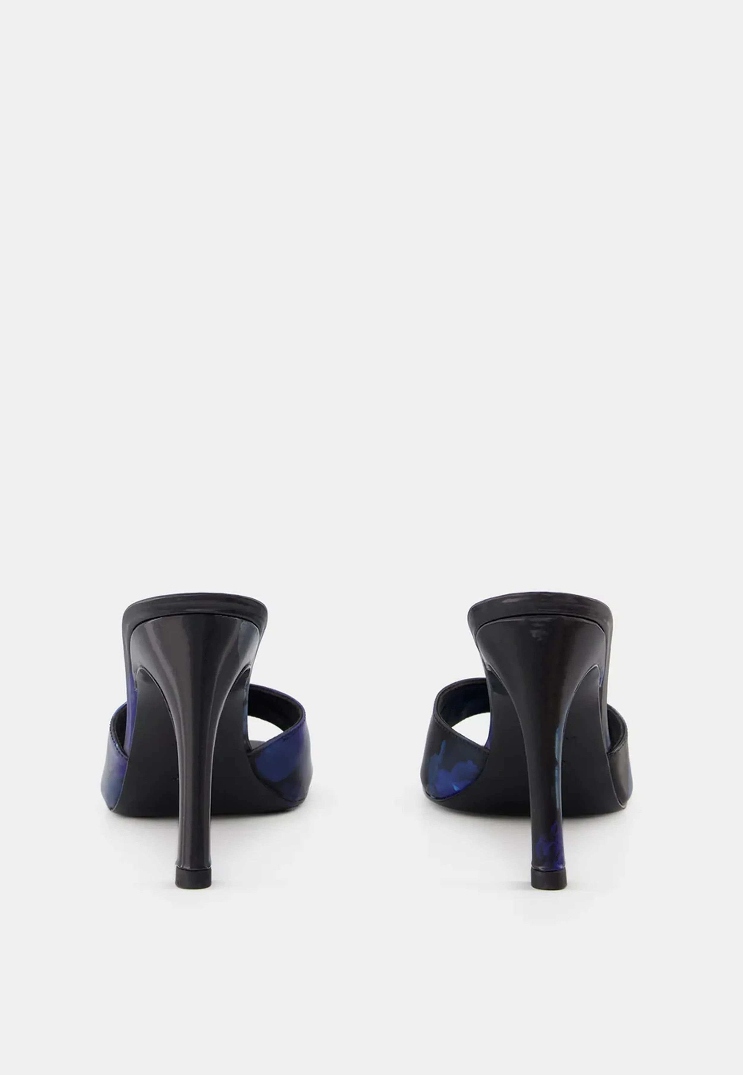 Coperni Holographic Logo Mule - Blue/Black