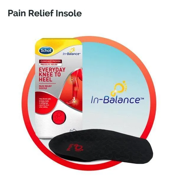 Everyday Knee to Heel Pain Relief Insoles Small