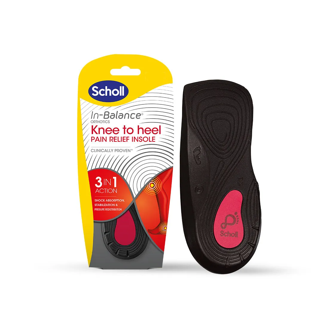 Everyday Knee to Heel Pain Relief Insoles Small