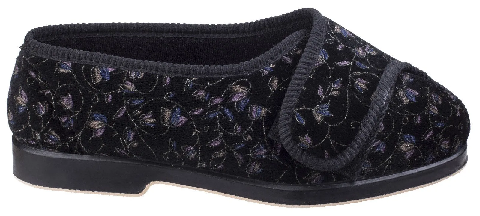 GBS Nola Extra Wide Fit Ladies Slipper