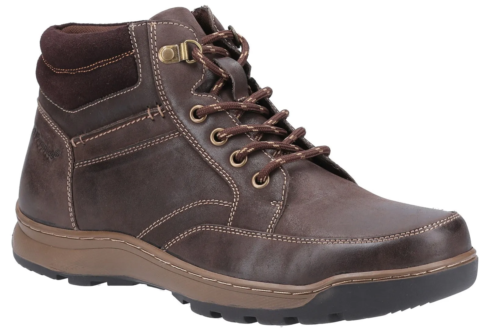 Hush Puppies Grover Mens Lace Boots