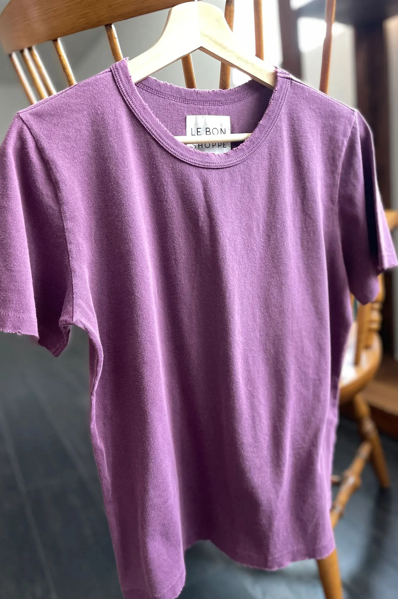 Le Bon Shoppe Vintage Boy Plum T-Shirt