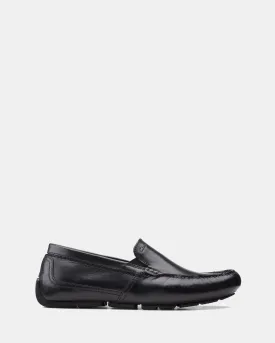 Markman Plain Black Leather