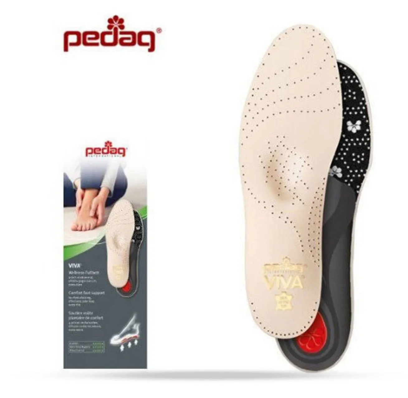 Mens Pedag Viva Comfort Arch Foot Support