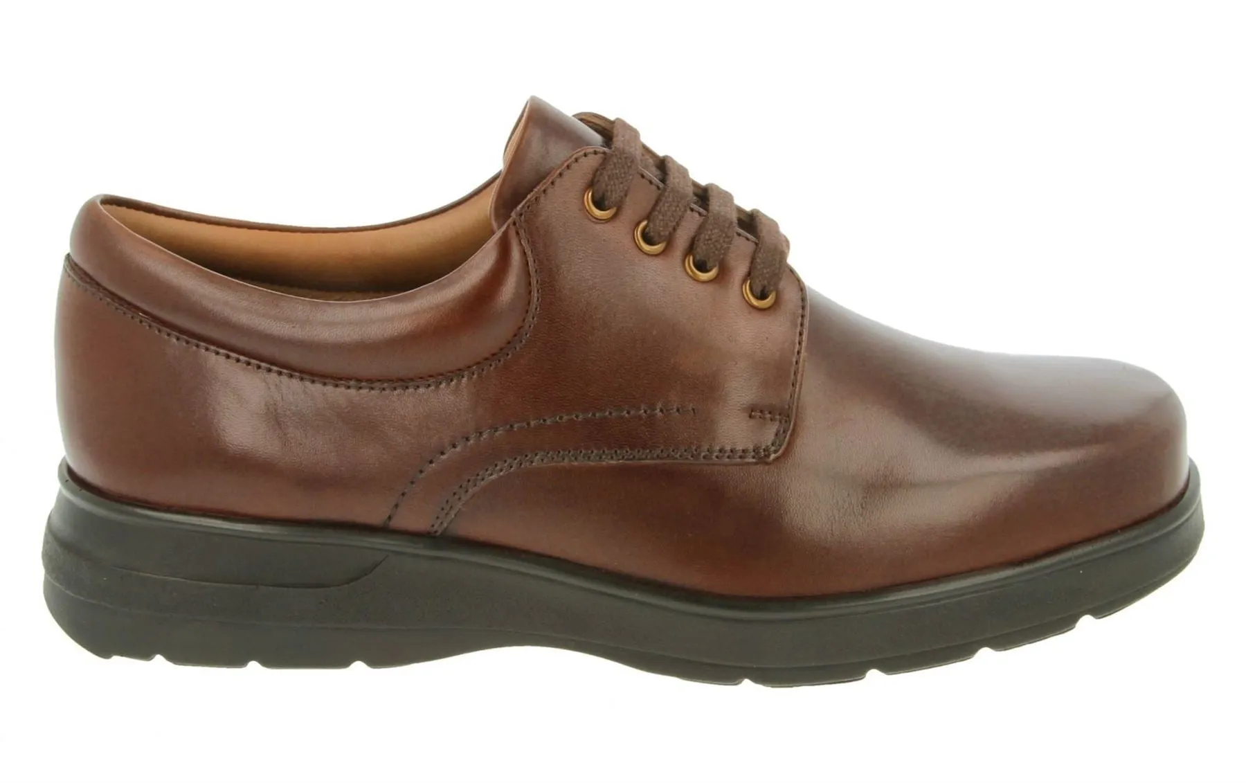 Mens Wide Fit DB Bob Lace Up Luxury Shoes