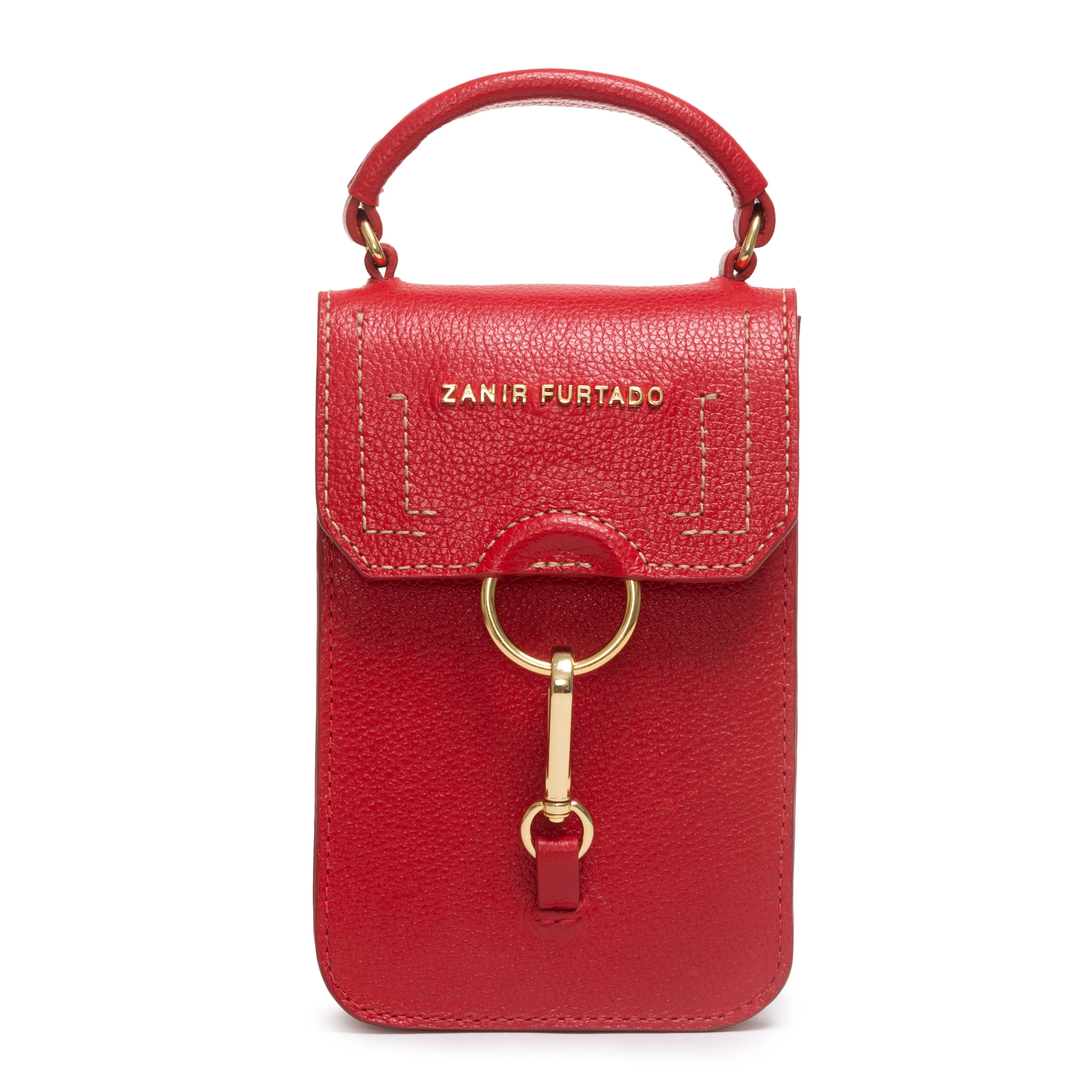 NEW COLLECTION - Zanir Furtado Thalia Small Red Bag