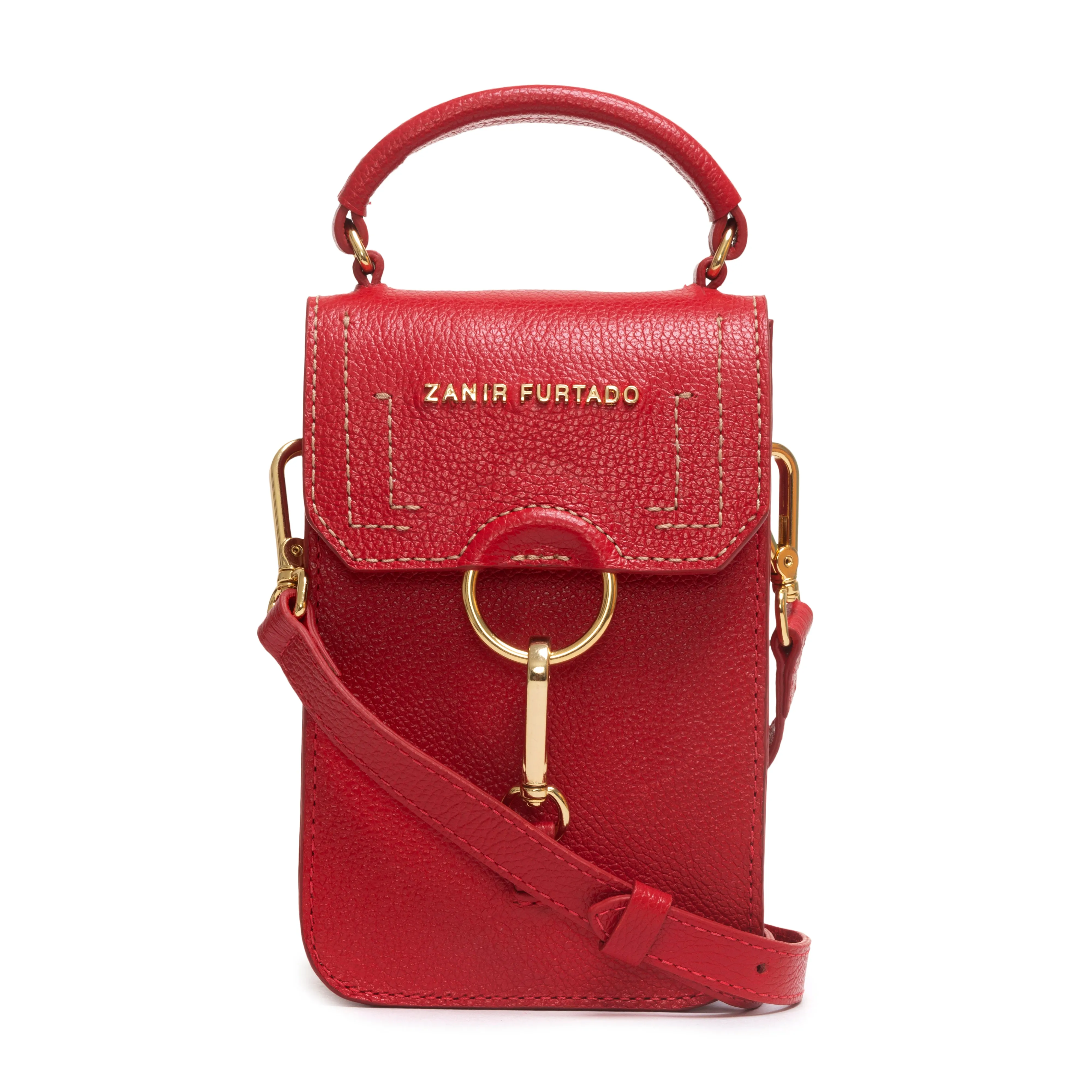 NEW COLLECTION - Zanir Furtado Thalia Small Red Bag