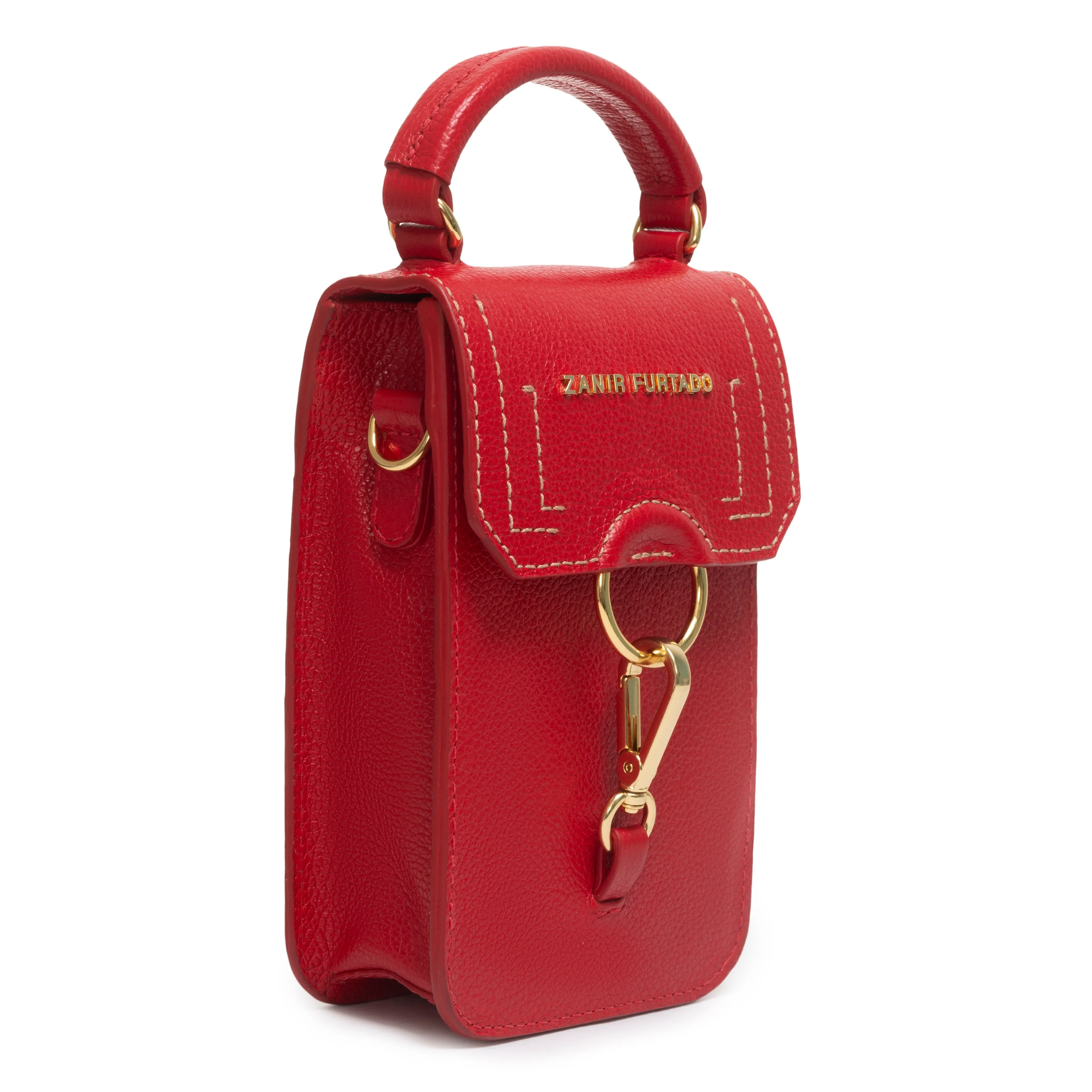 NEW COLLECTION - Zanir Furtado Thalia Small Red Bag