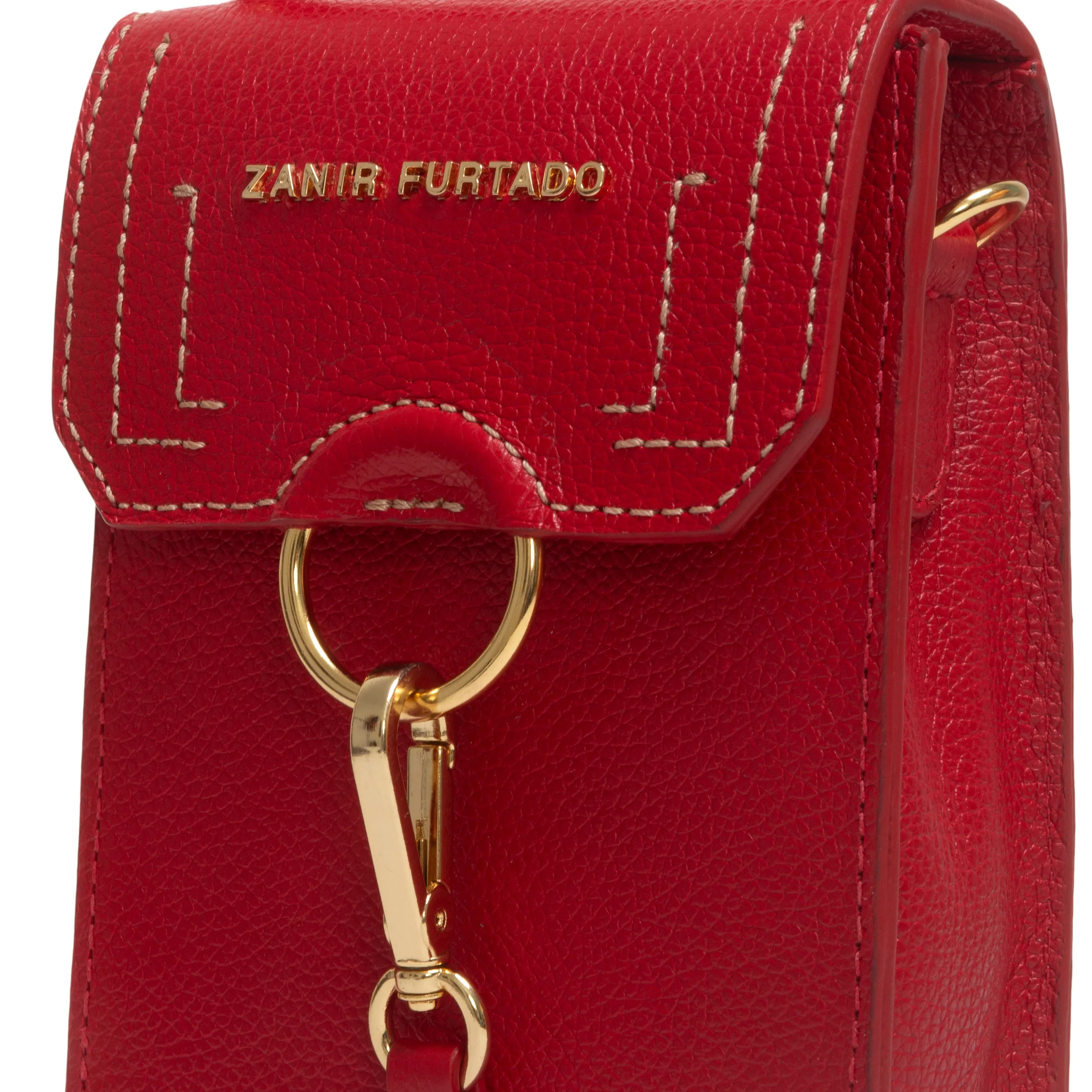 NEW COLLECTION - Zanir Furtado Thalia Small Red Bag