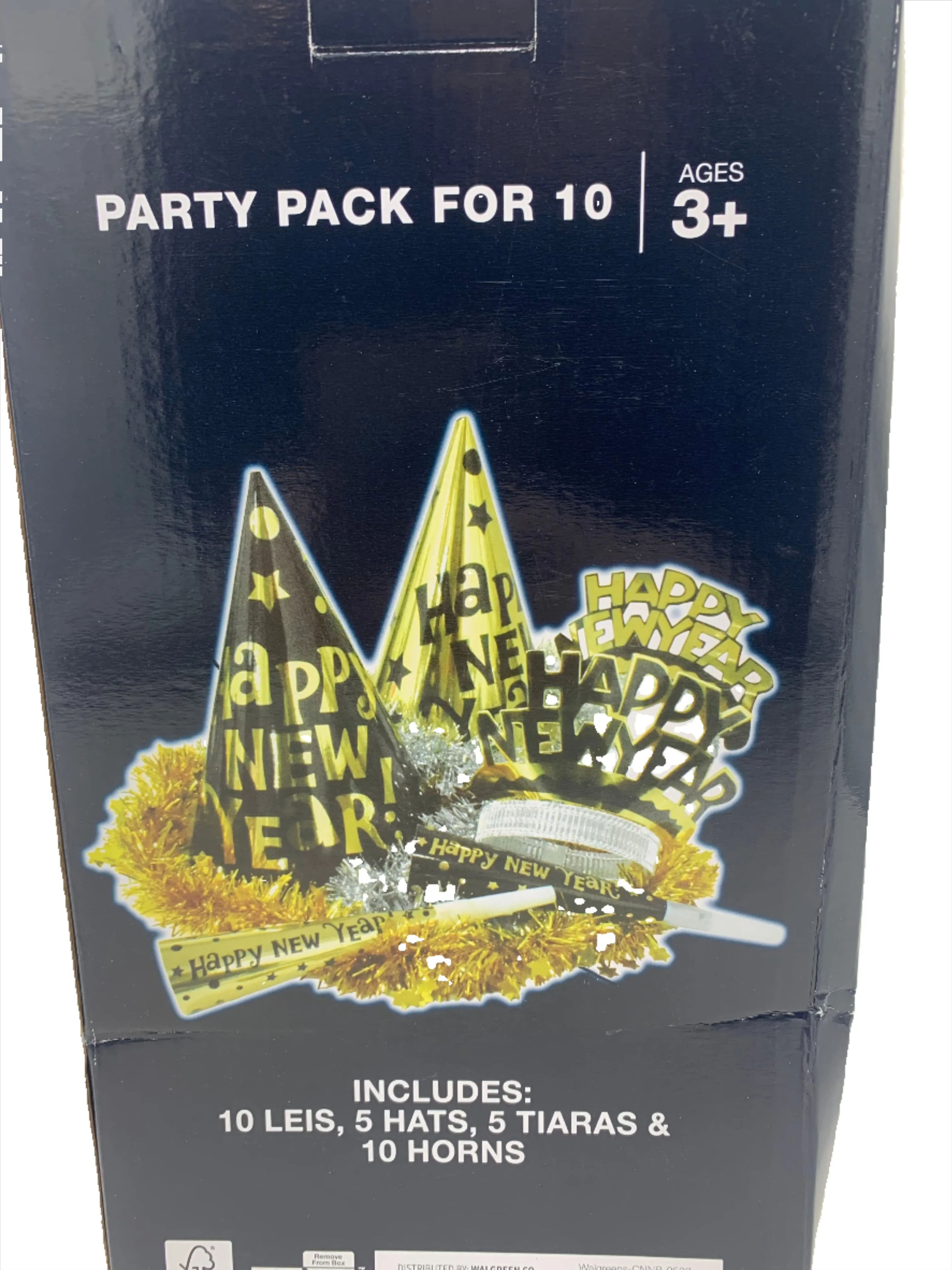 New Years Party Pack for 10 People- Case