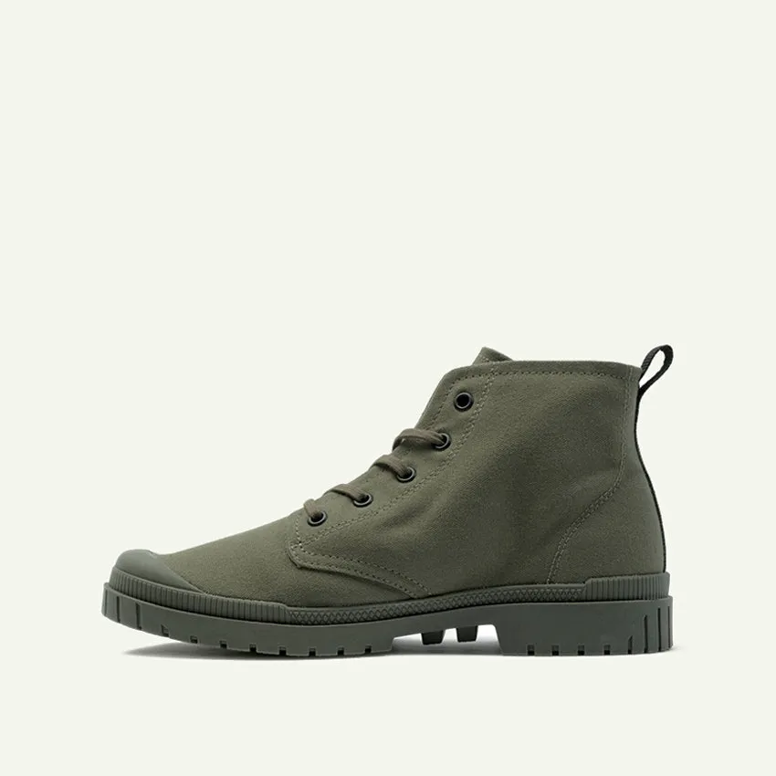 PAMPA SP20 HI CVS WOMEN'S BOOTS - OLIVE NIGHT