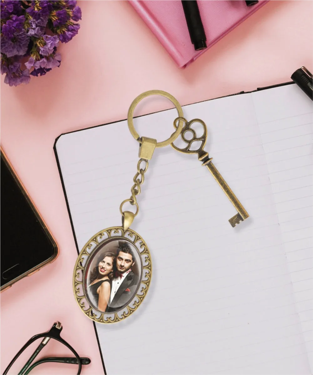 Personalised Crystal Keychain