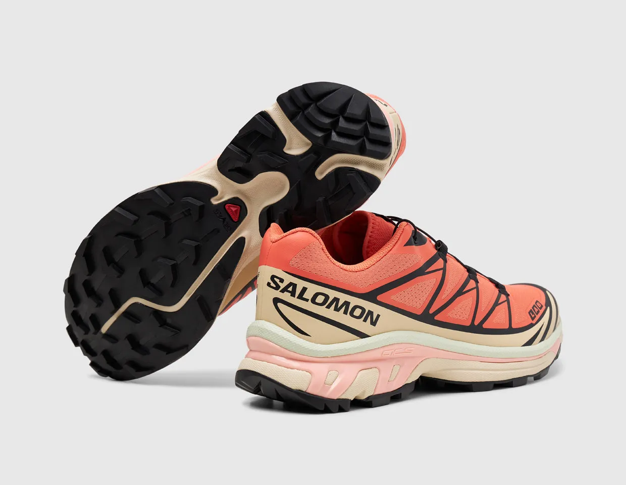 Salomon Sportstyle XT-6 Living Coral / Black - Cement