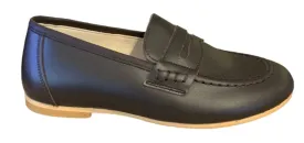 Shawn & Jeffery Marron Brown Classic Leather Loafer