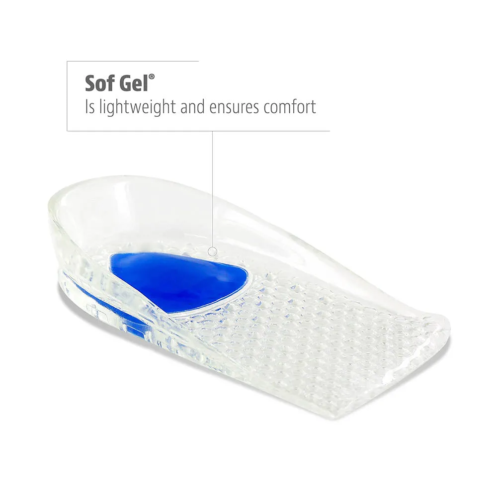 Sof Sole Gel Heel Cup Comfort Insole Unisex