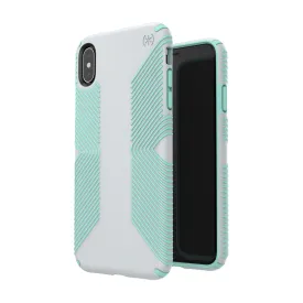 Speck - Presidio Grip iPhone XS Max - Grey / Green