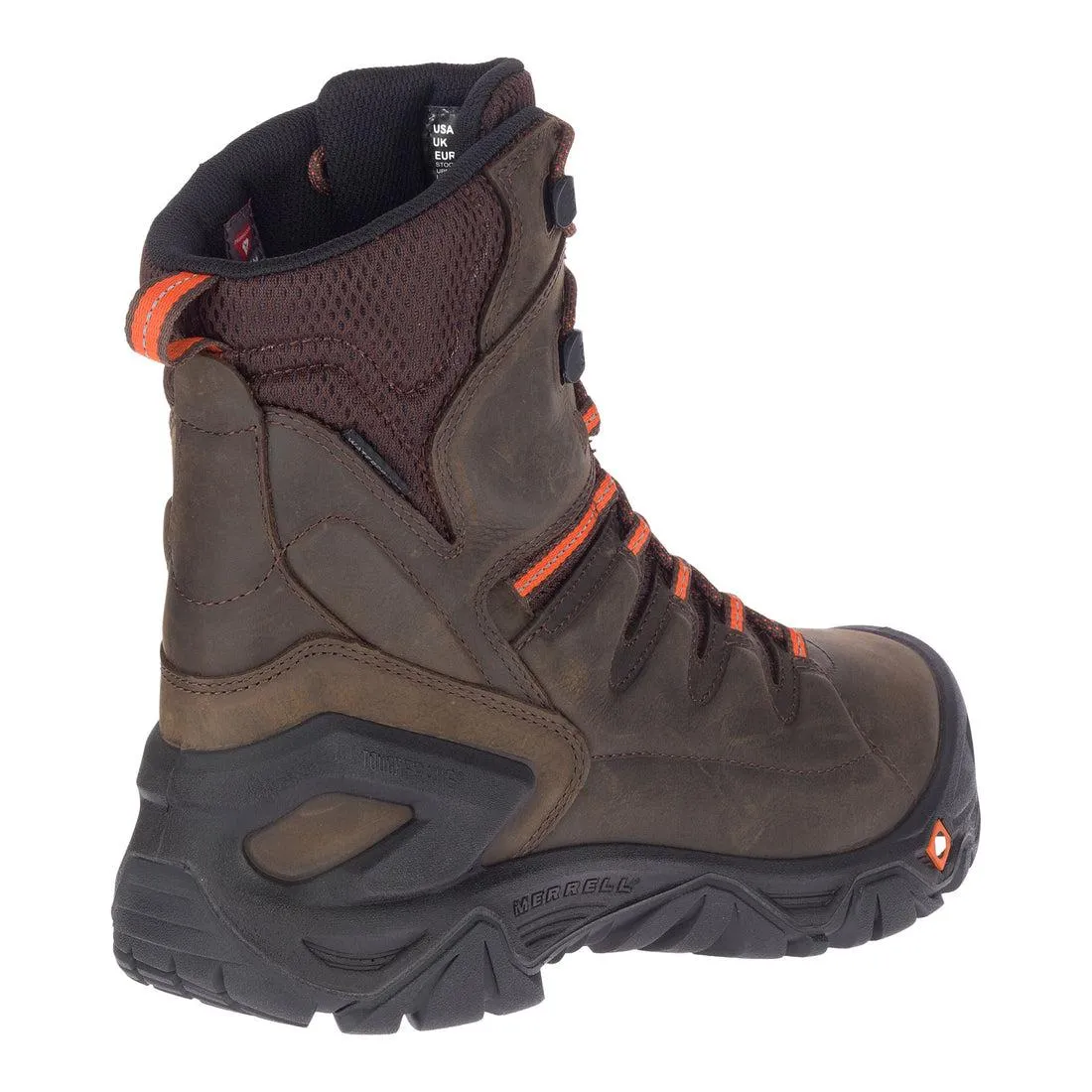 Strongfield 8" Thermo Men's Composite-Toe Work Boots Wp Espresso