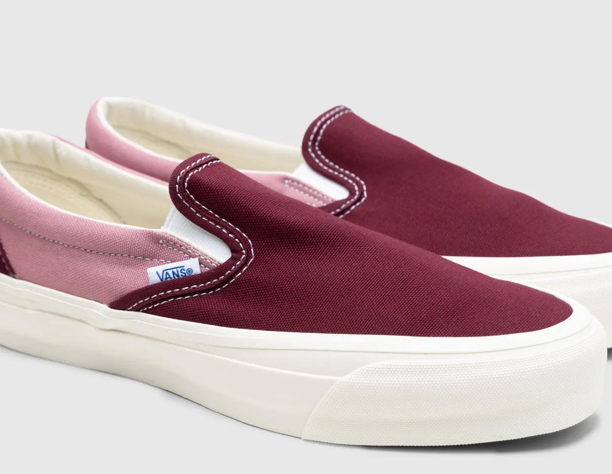 Vans Slip-On Reissue 98 LX BMX Maroon / Pink