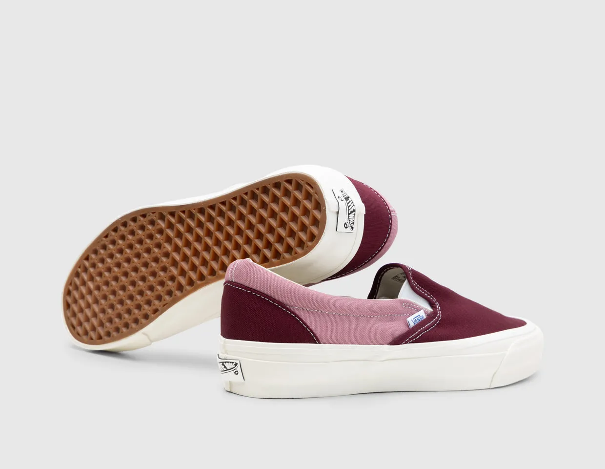 Vans Slip-On Reissue 98 LX BMX Maroon / Pink