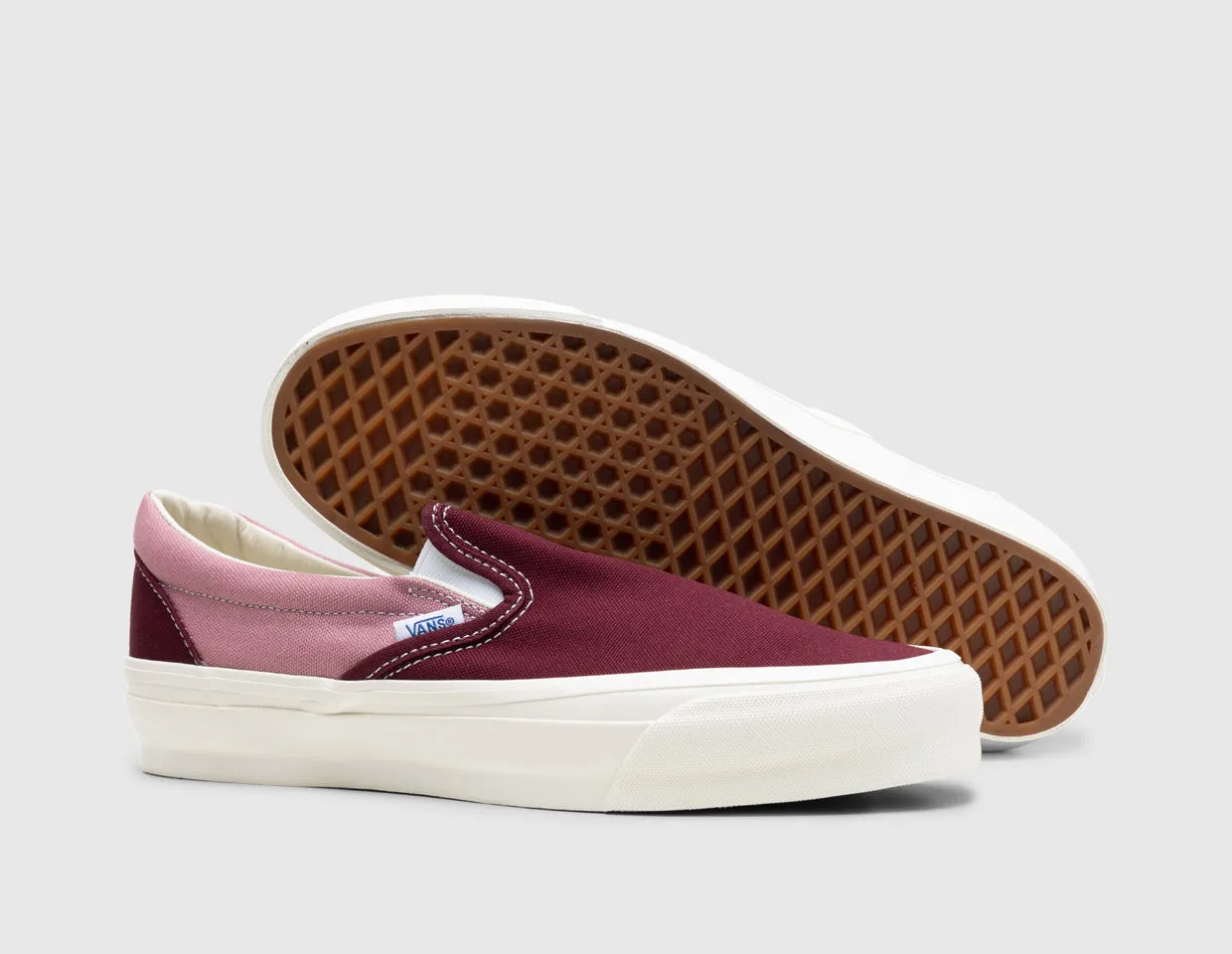 Vans Slip-On Reissue 98 LX BMX Maroon / Pink