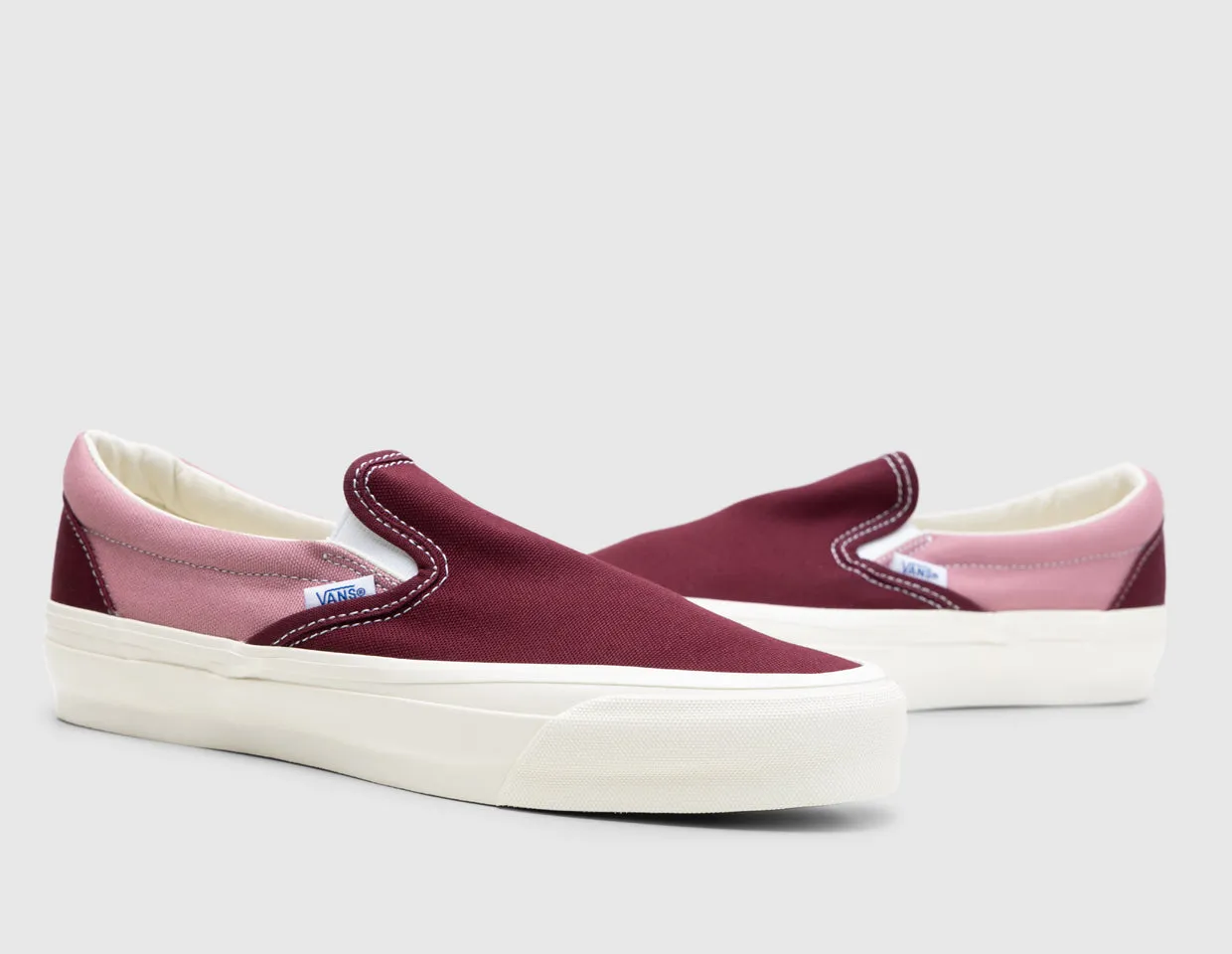 Vans Slip-On Reissue 98 LX BMX Maroon / Pink