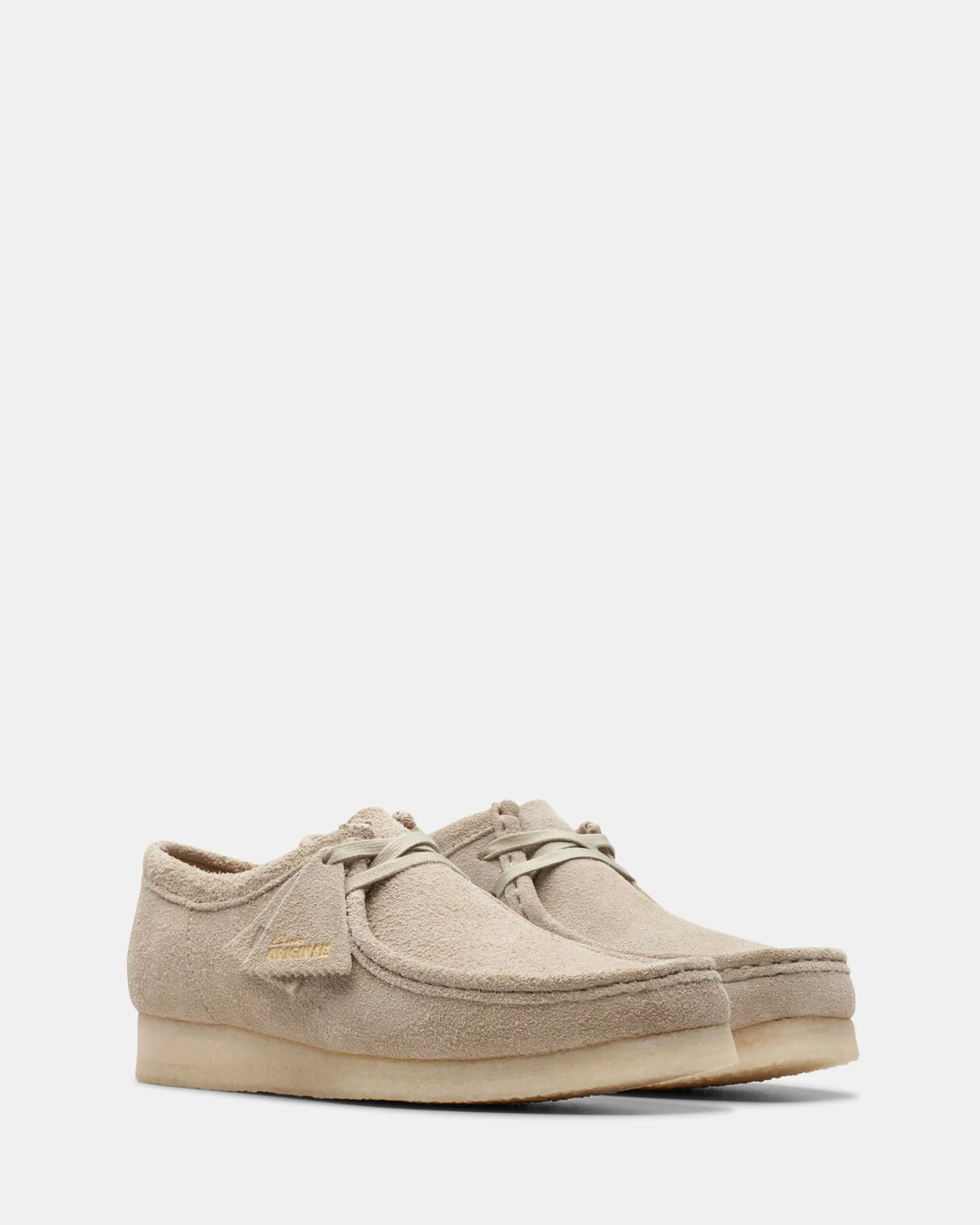 Wallabee (M) Pale Grey Suede